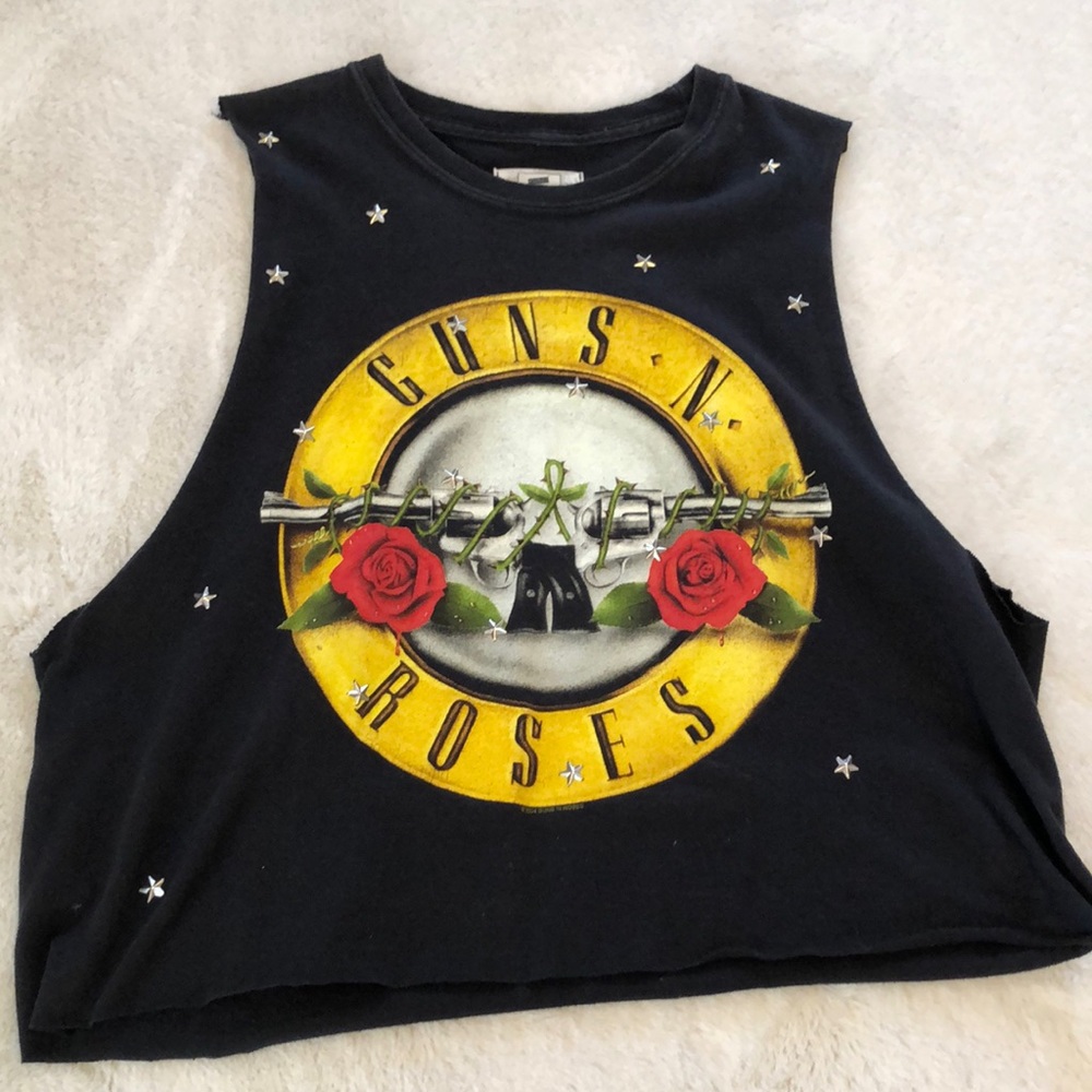 LF Furst of a kind, vintage Guns N Roses sleeveless muscle tank, S/M
